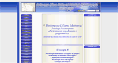 Desktop Screenshot of lilianamatteucci.it